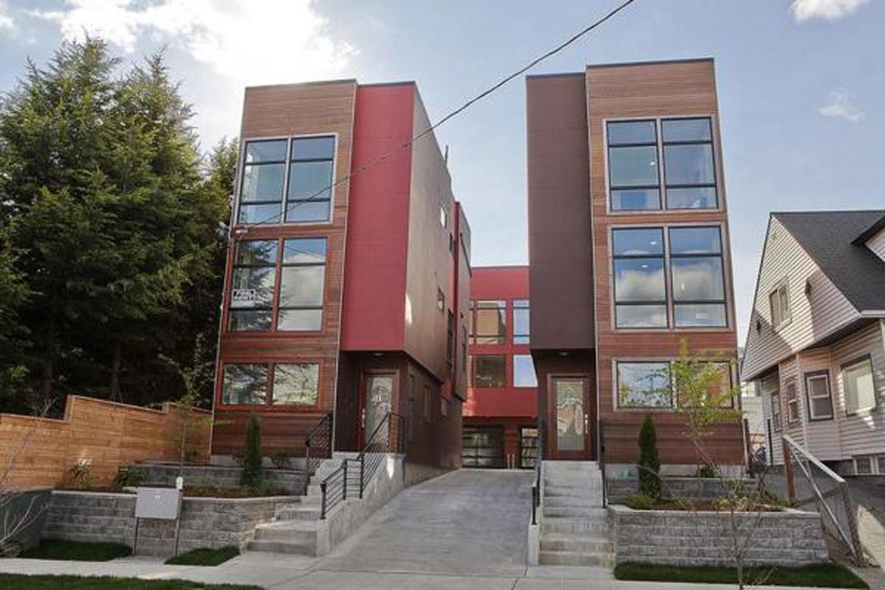 Central Modern Home With Rooftop Seattle Exterior photo